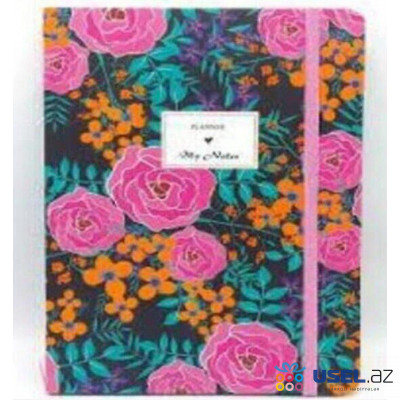 Notepad with floral pattern 
